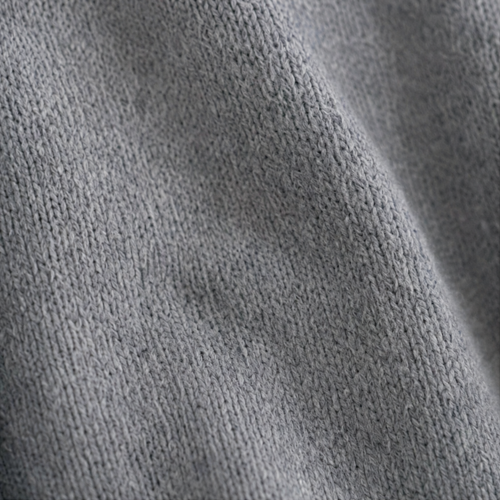 Kapuzen-Waffelstrick-Strickjacke mit Knopfleiste
