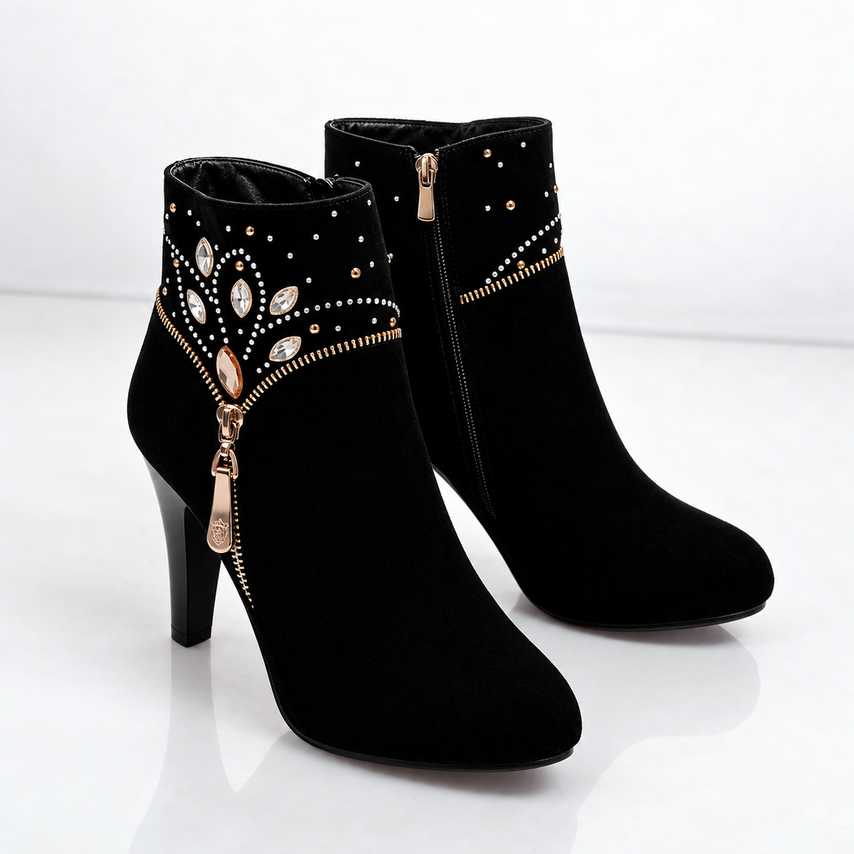 Banff Strass-Stiefeletten
