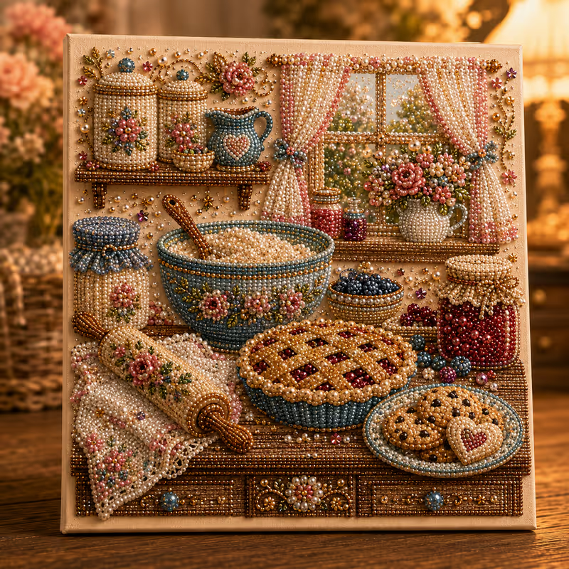 Sewing Room Diamond Painting Kit