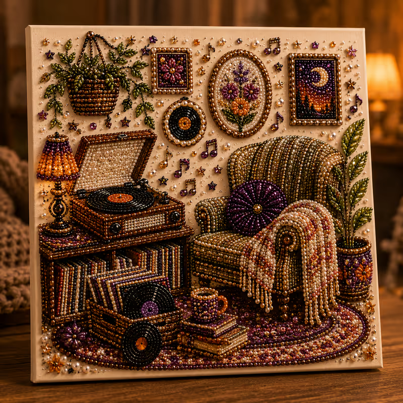 Sewing Room Diamond Painting Kit