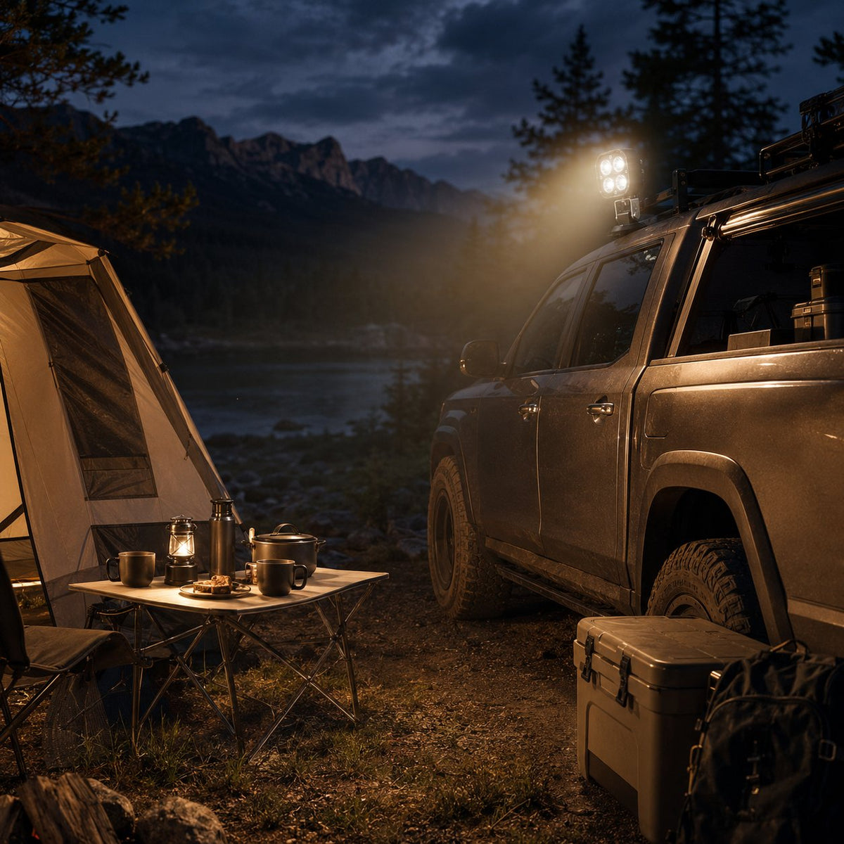 Omnidirektionales 360-Grad-Drehung LED-Pod-Licht