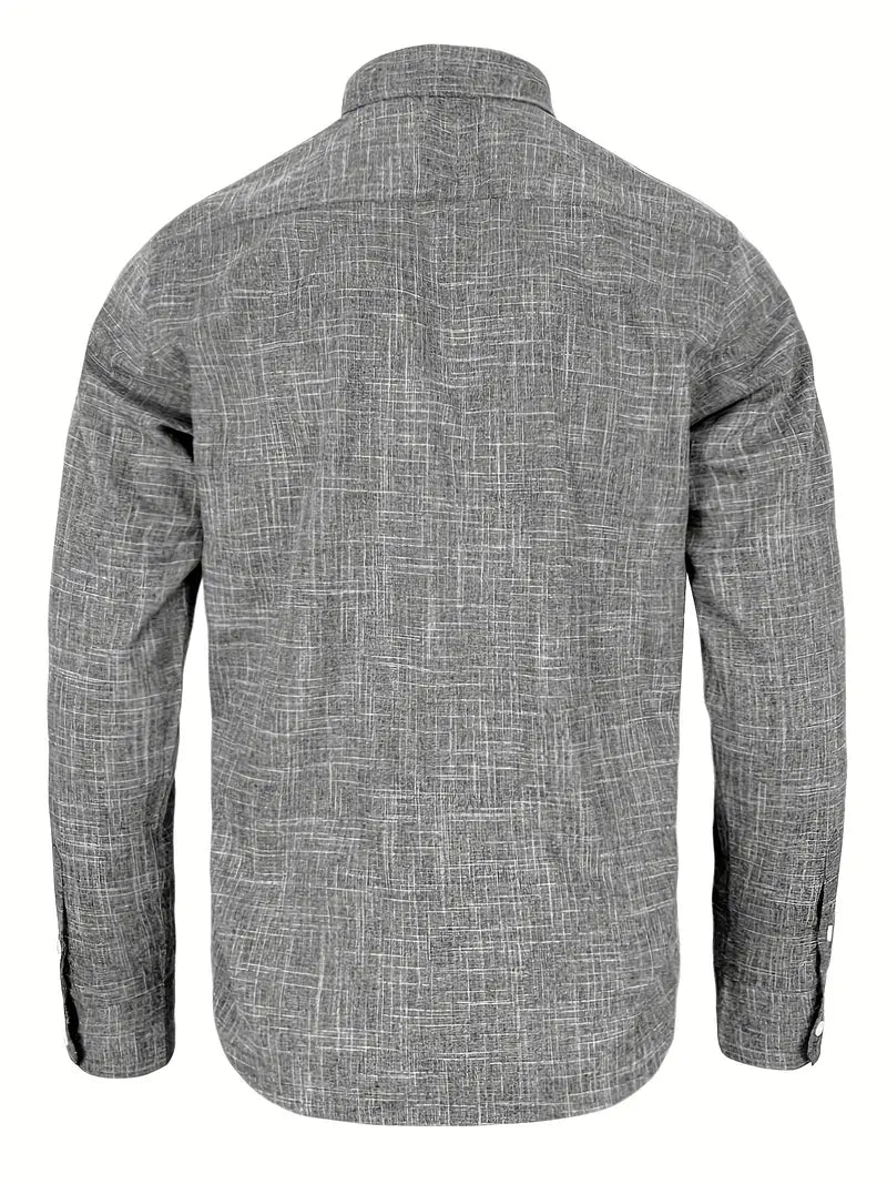 Theo Tailliertes Button-Up-Hemd