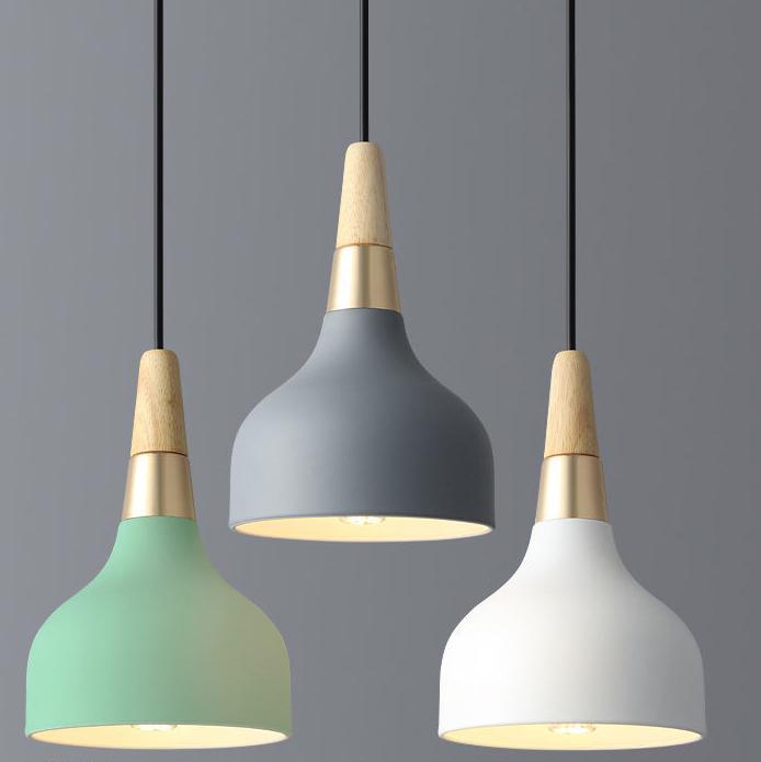Moderne Macaron Disc Pendellampe