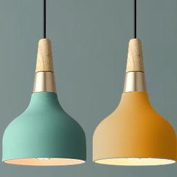 Moderne Macaron Disc Pendellampe