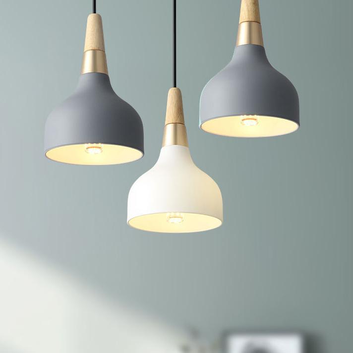 Moderne Macaron Disc Pendellampe
