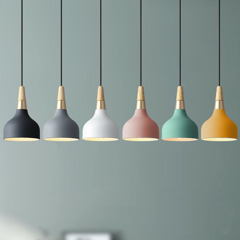 Moderne Macaron Disc Pendellampe