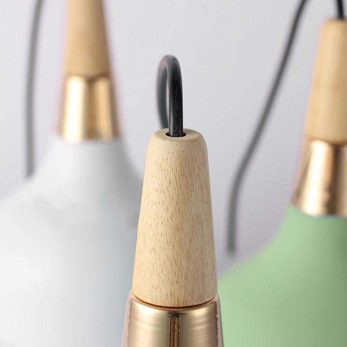 Moderne Macaron Disc Pendellampe