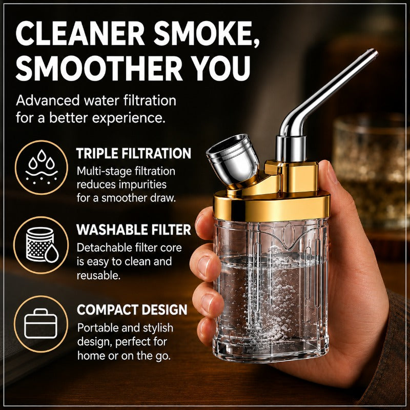 Tragbarer Metall-Wasserfilter