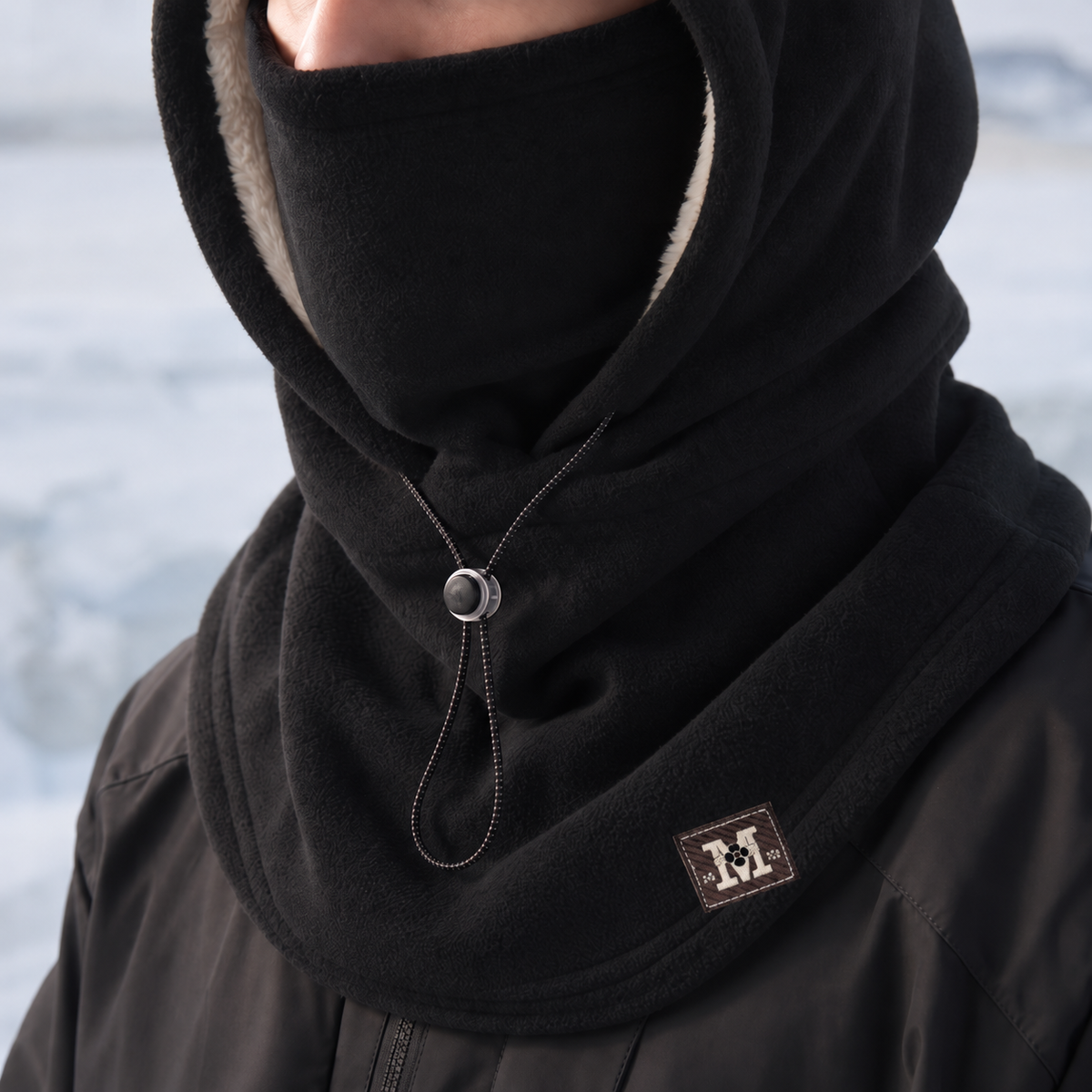 Fleece-gefütterte verstellbare Sturmhaube
