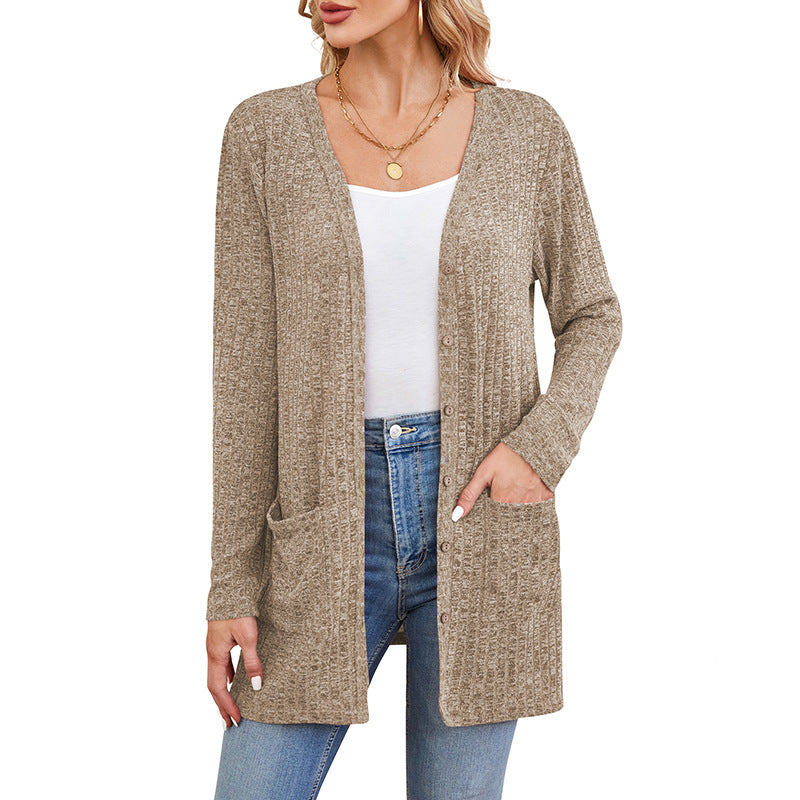 Camp Basel | Avelin Longline gerippter Cardigan
