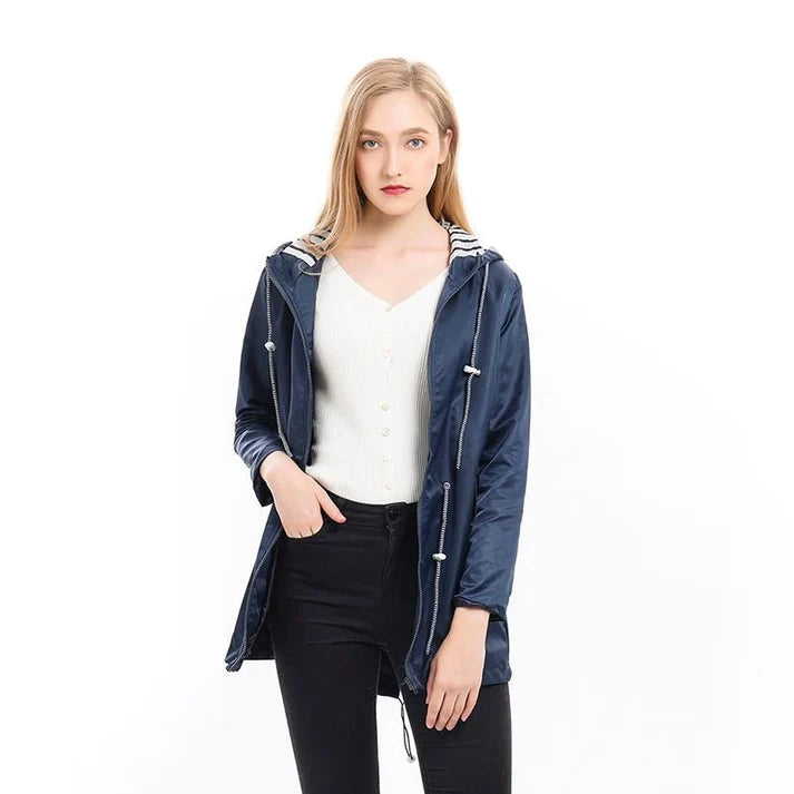 Sabrina - Eleganter Regenmantel für das ganze Jahr