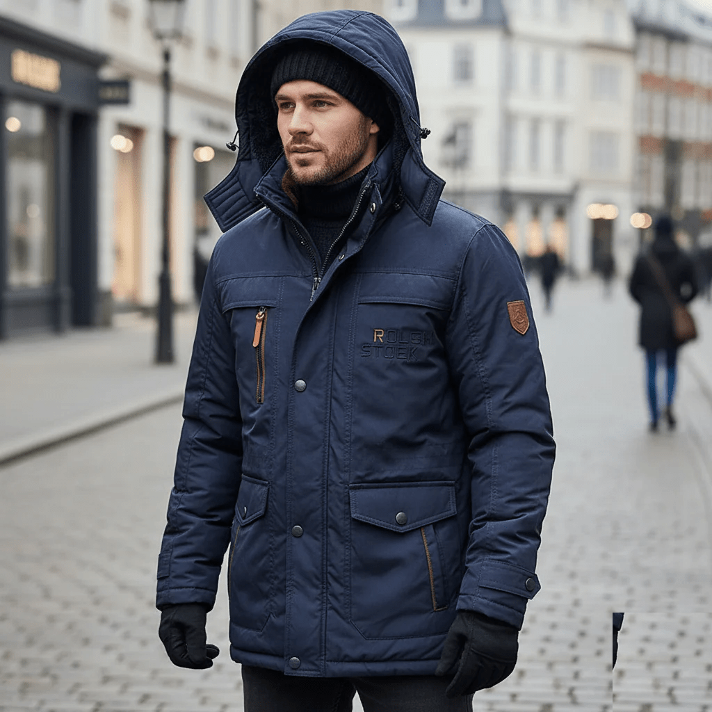 Gewattierte Parka für Wärme & Schutz an kalten Tagen