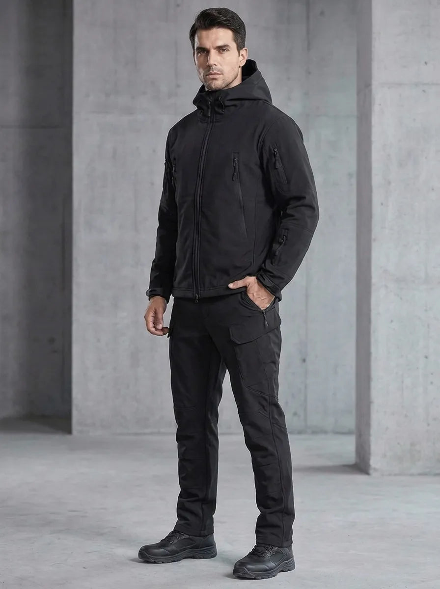 Winterjacke und Hose im Set