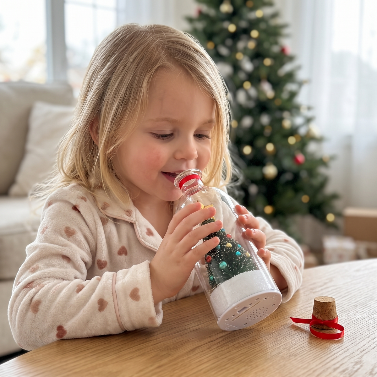 Weihnachtserinnerung zum Aufnehmen eigener Sprachnachrichten