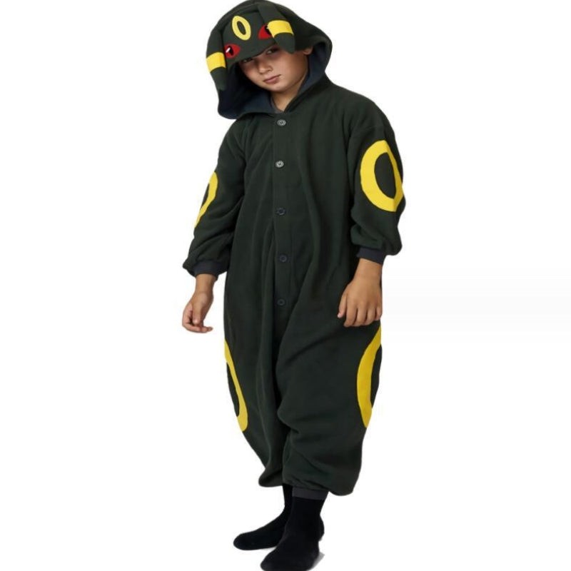 Kapuzen-Charakter-Onesie-Pyjamas für Erwachsene und Kinder