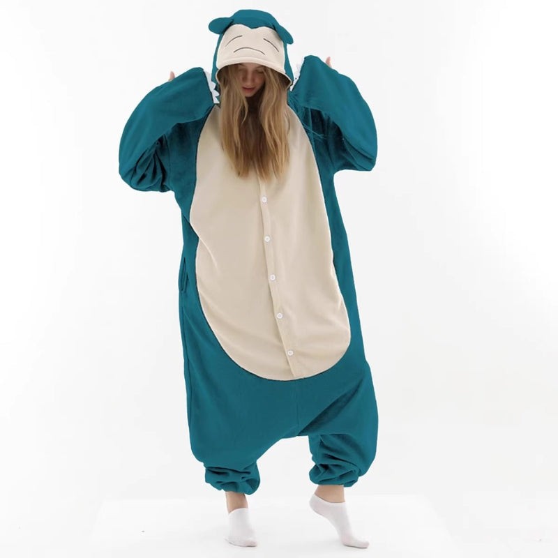 Kapuzen-Charakter-Onesie-Pyjamas für Erwachsene und Kinder