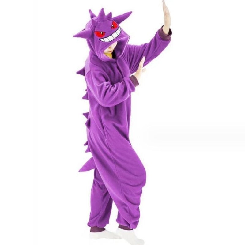 Kapuzen-Charakter-Onesie-Pyjamas für Erwachsene und Kinder