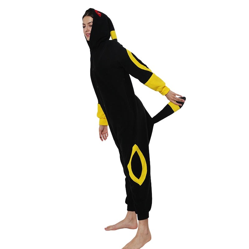 Kapuzen-Charakter-Onesie-Pyjamas für Erwachsene und Kinder
