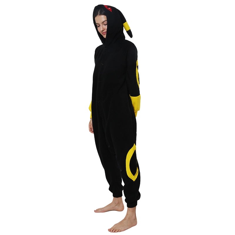 Kapuzen-Charakter-Onesie-Pyjamas für Erwachsene und Kinder