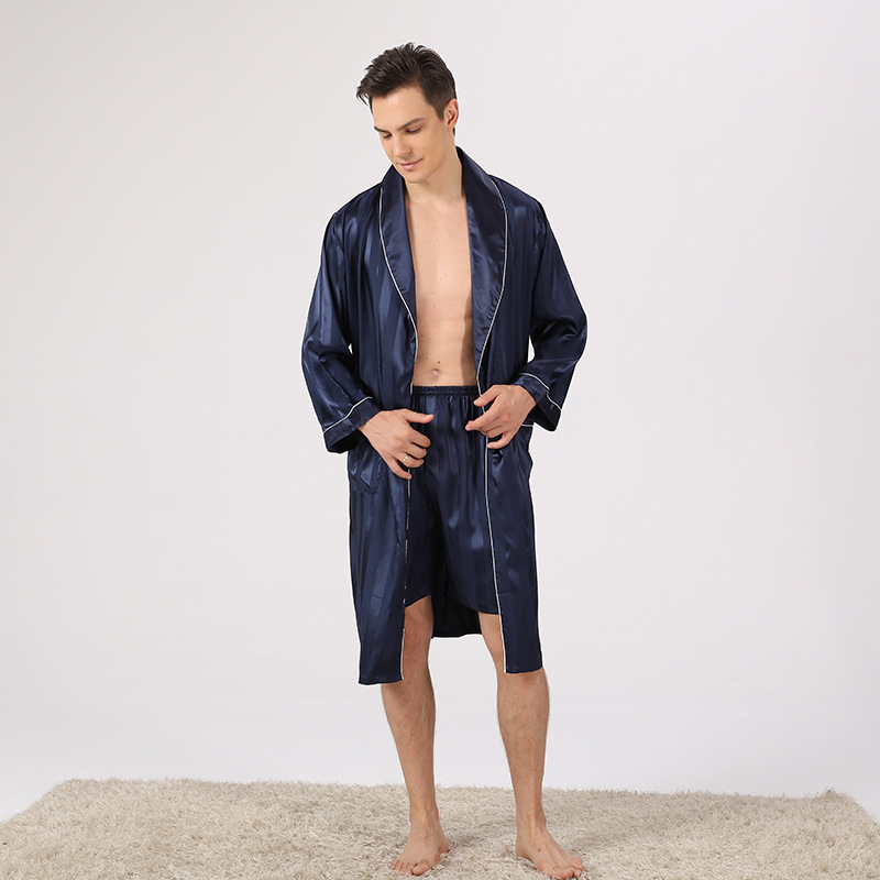Camp Basel | Velorion Langer Kimono-Morgenmantel