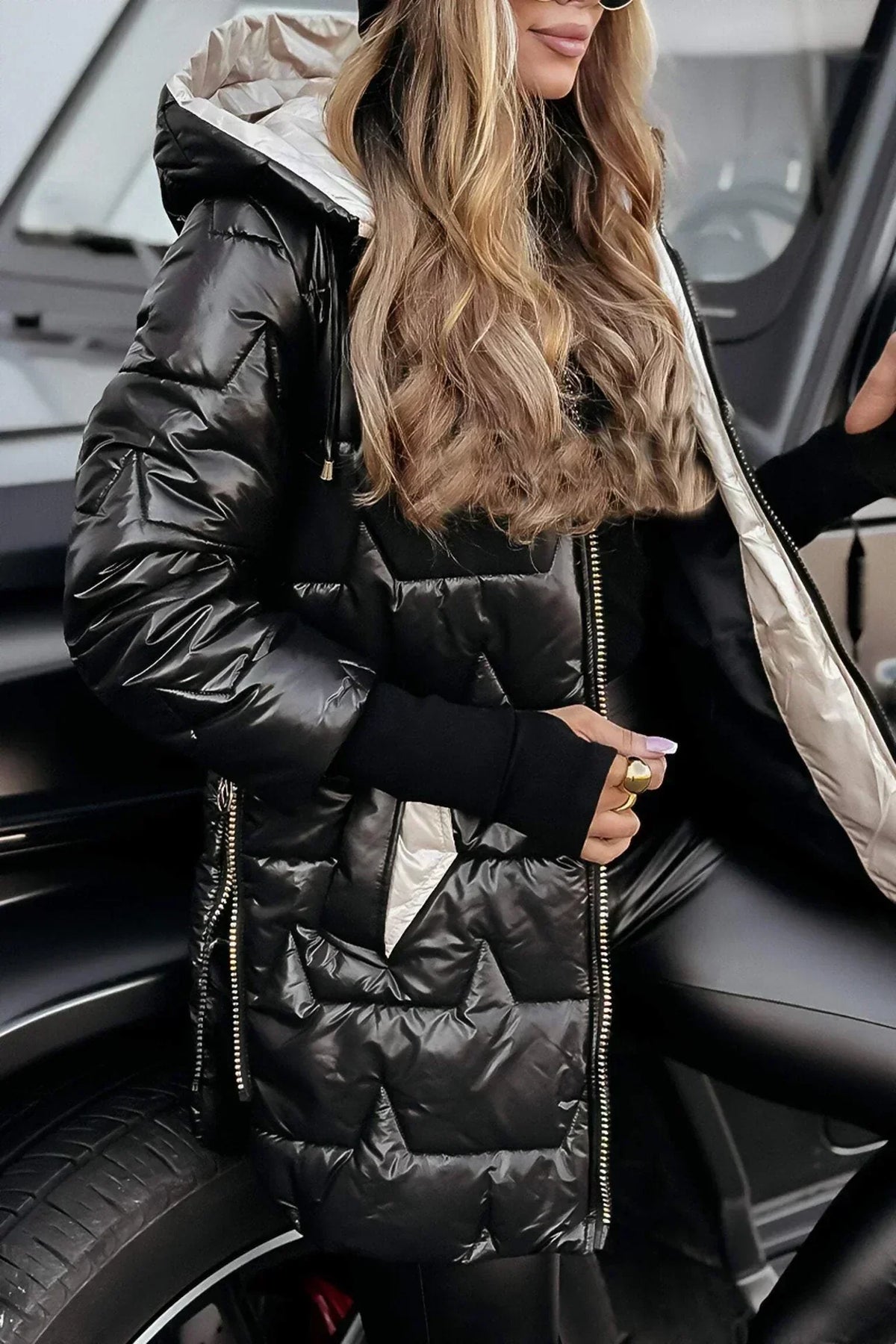 Leona Luxus-Steppjacke