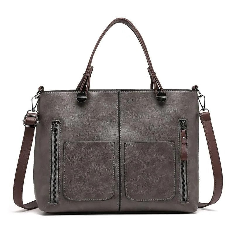 Elegante Lederhandtasche