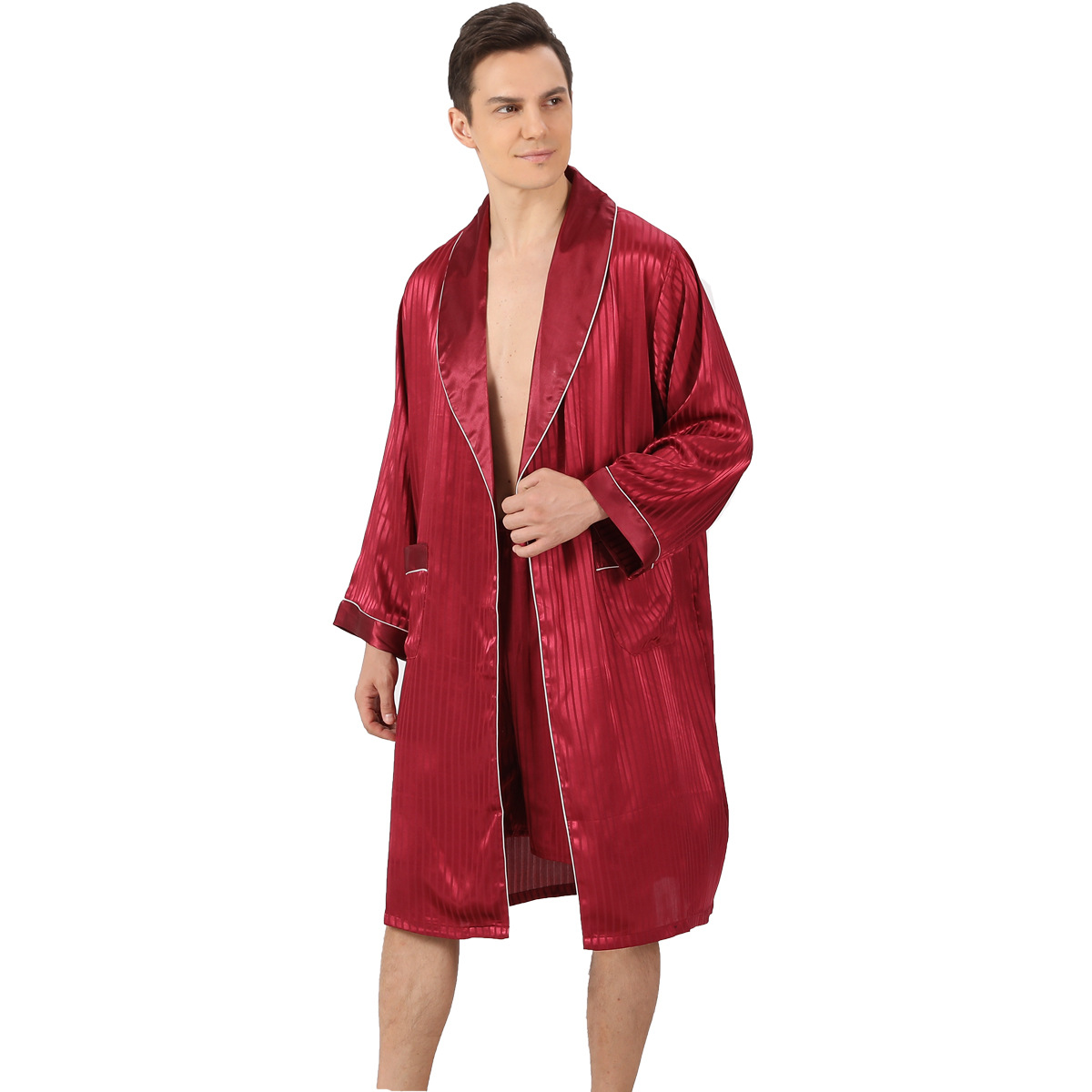 Camp Basel | Velorion Langer Kimono-Morgenmantel
