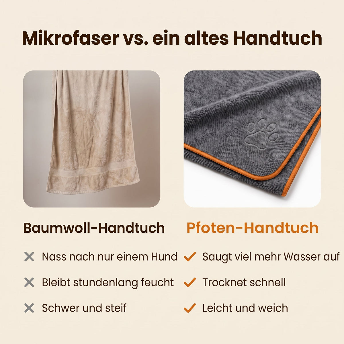 Pfoten-Handtuch
