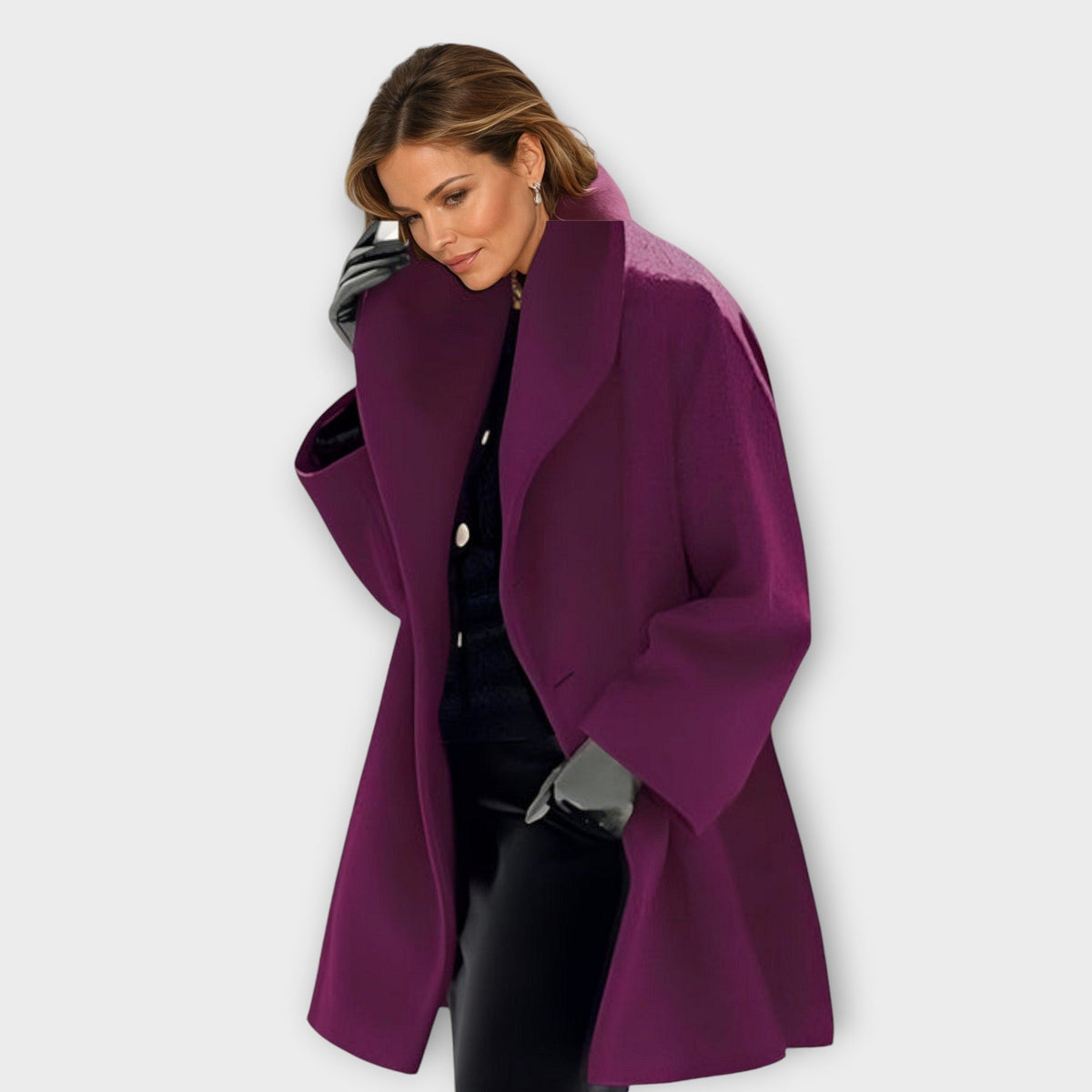 Winddichte Wolljacke