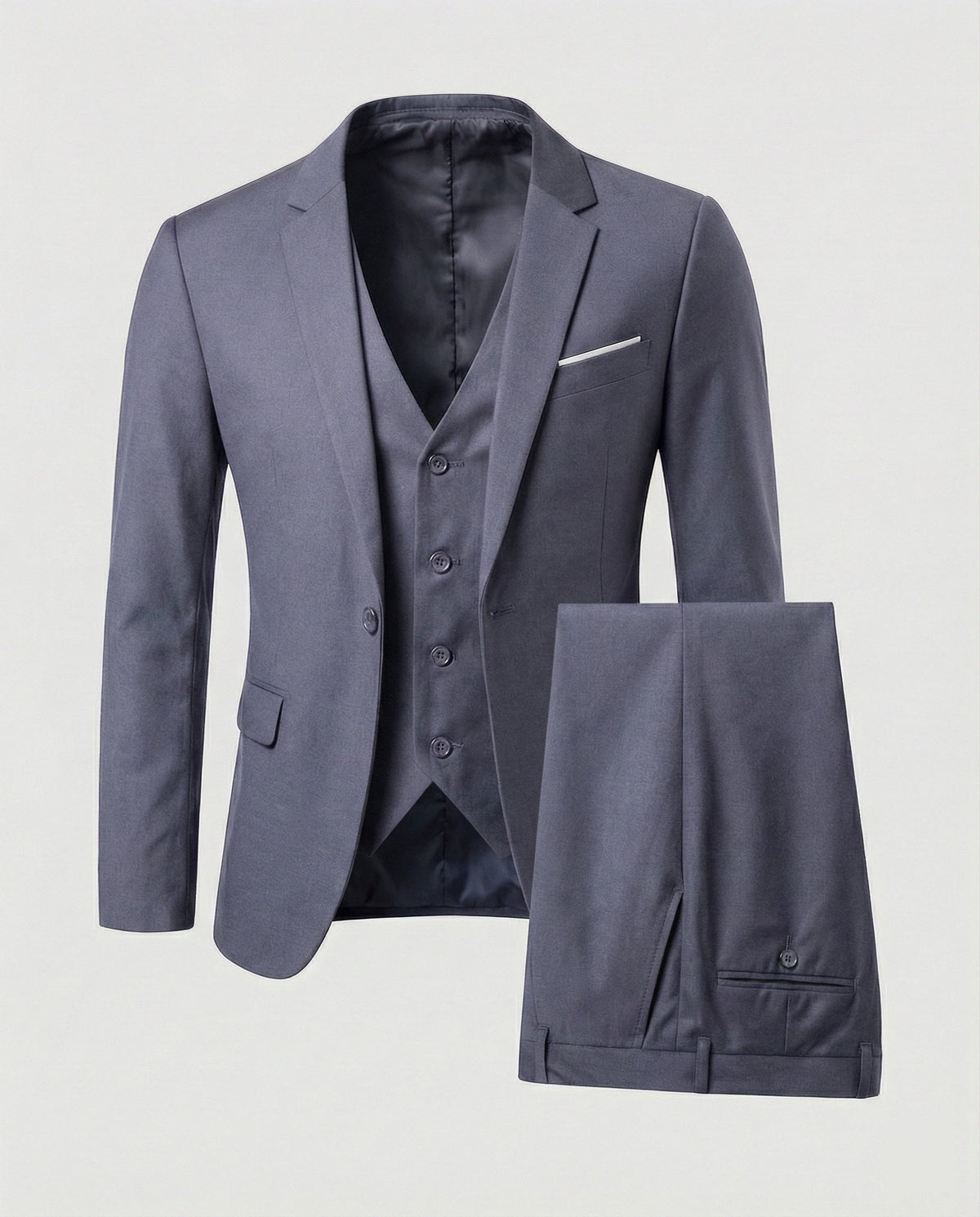 Klassischer dreiteiliger Herrenanzug für formelle Anlässe