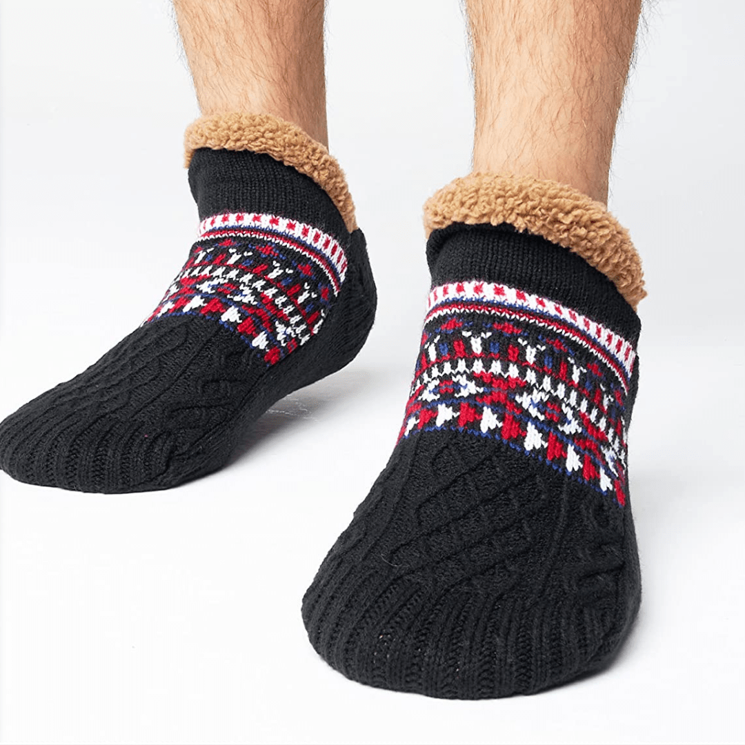Wintersocken mit Fleecefutter