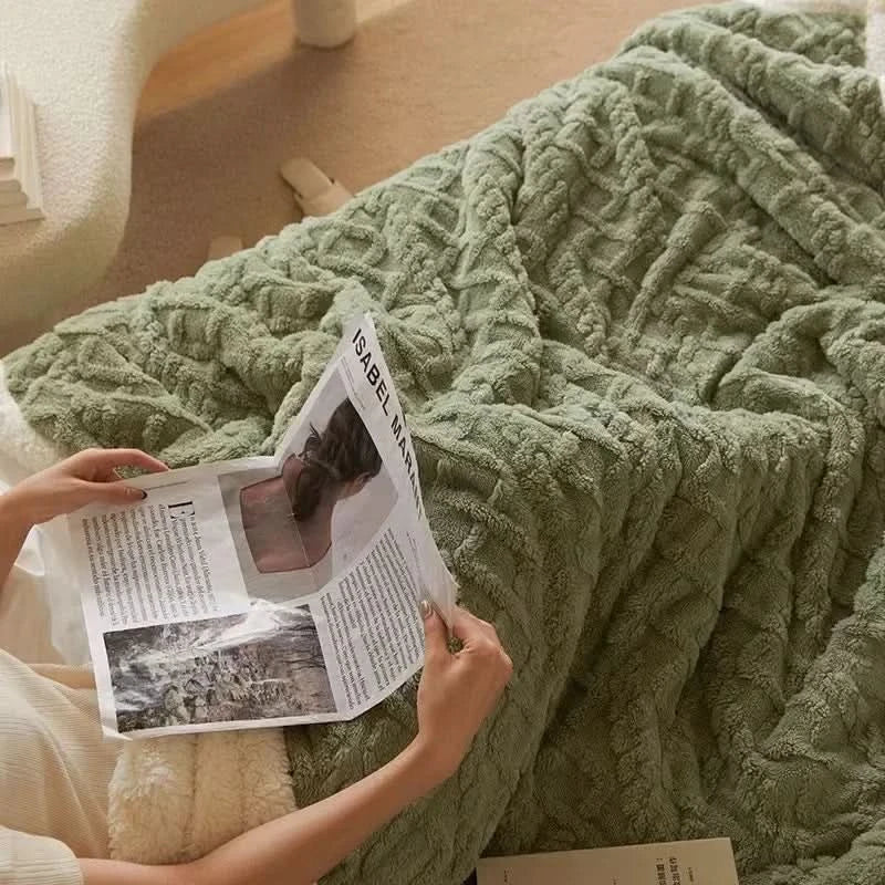 Winter-Decke für einladende Alltagswärme