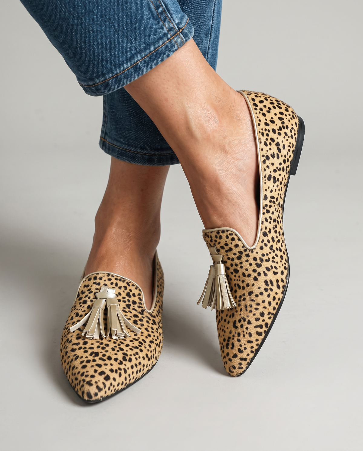 Ginevra Mokassin – Gepard, Hellgoldene Quasten