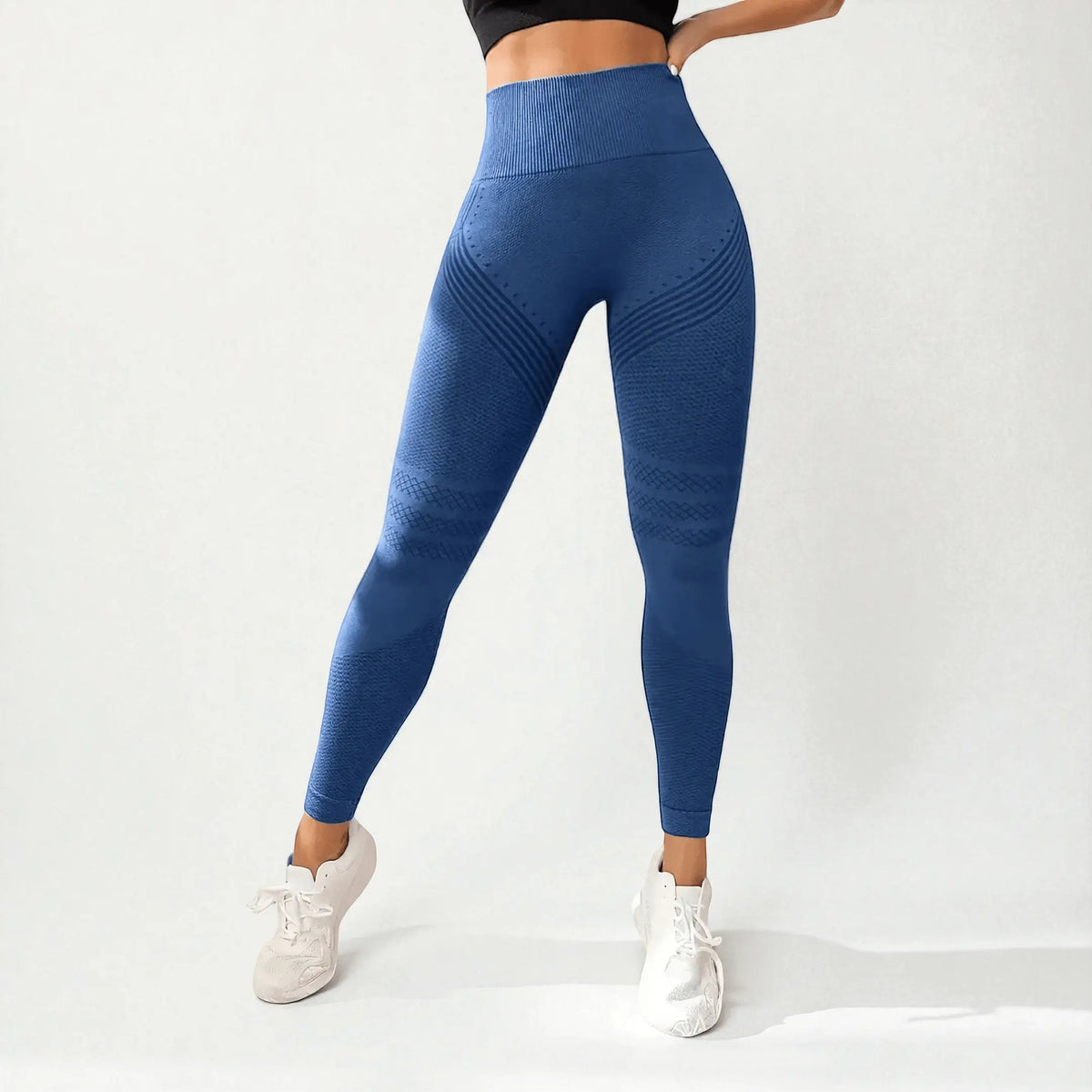 3D Leggings - Dunkelblau