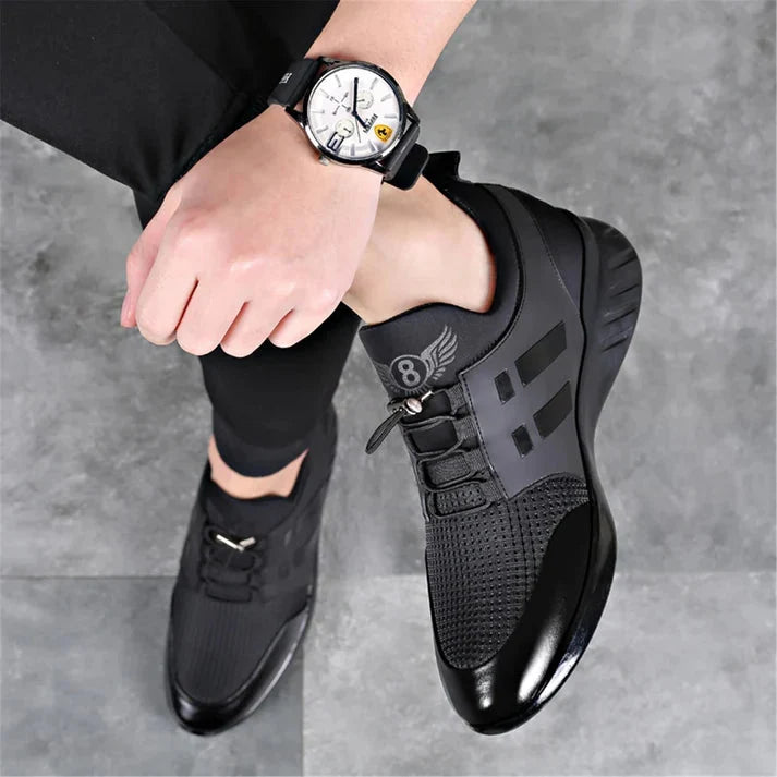Matteo Luxus Leder Herren-Sneakers