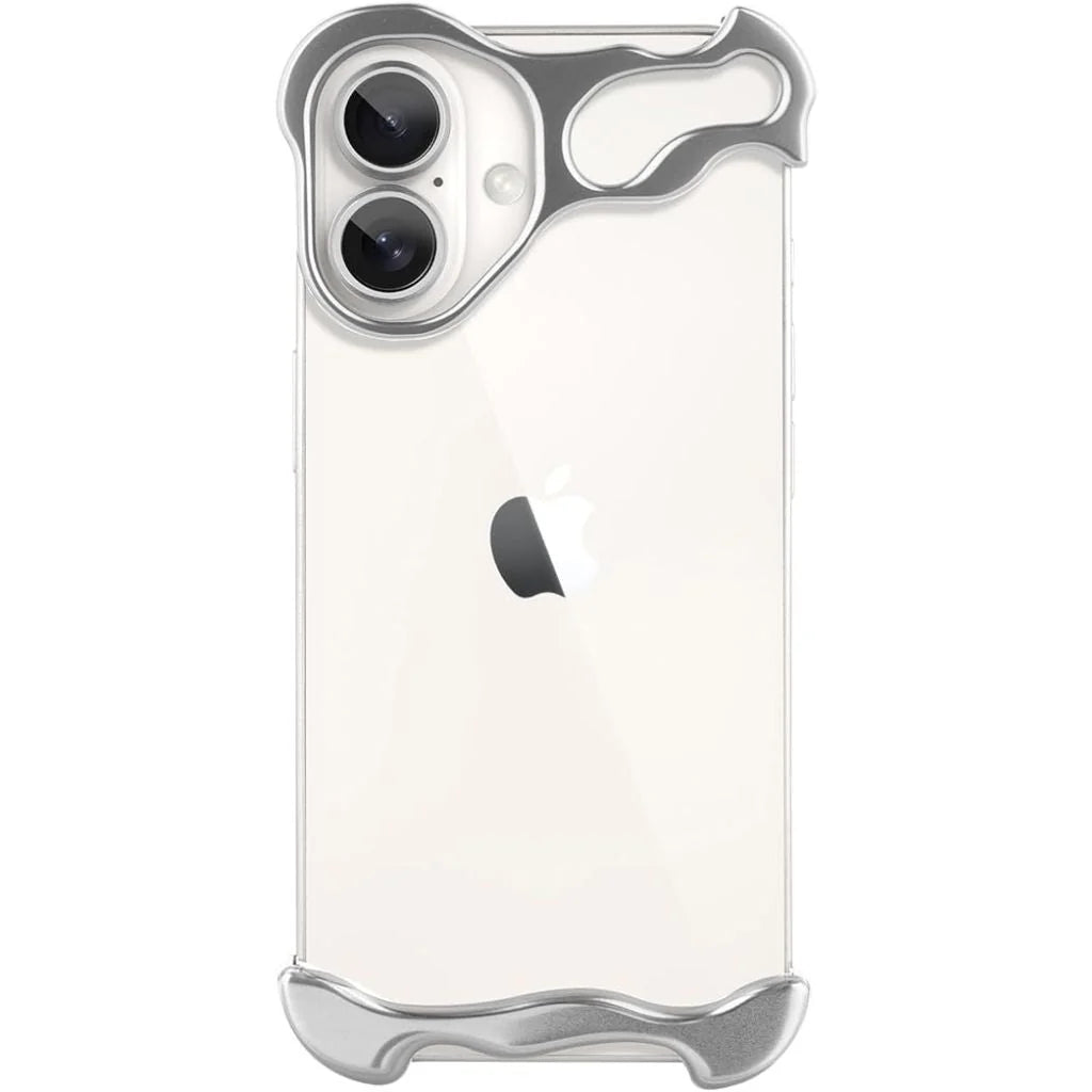 Schützende Metall-iPhone-Bumper-Hülle – Sturz- & Kameraschutz