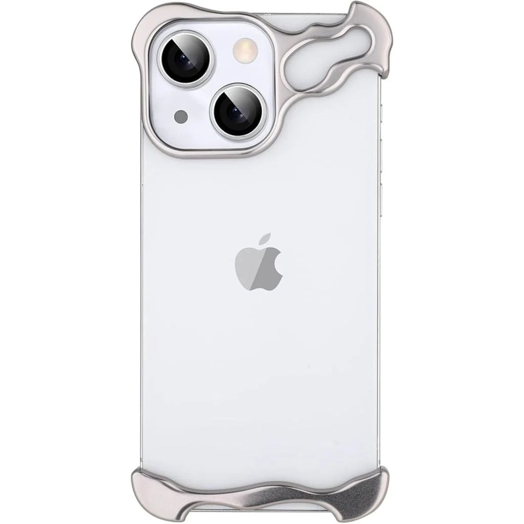 Schützende Metall-iPhone-Bumper-Hülle – Sturz- & Kameraschutz