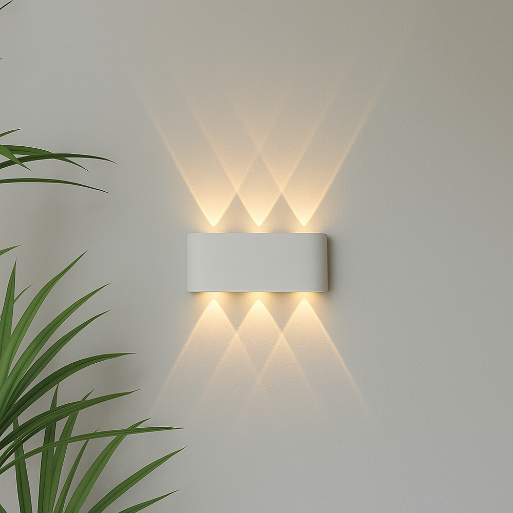 Moderne Minimalistische LED-Wandleuchte für Innen und Außen
