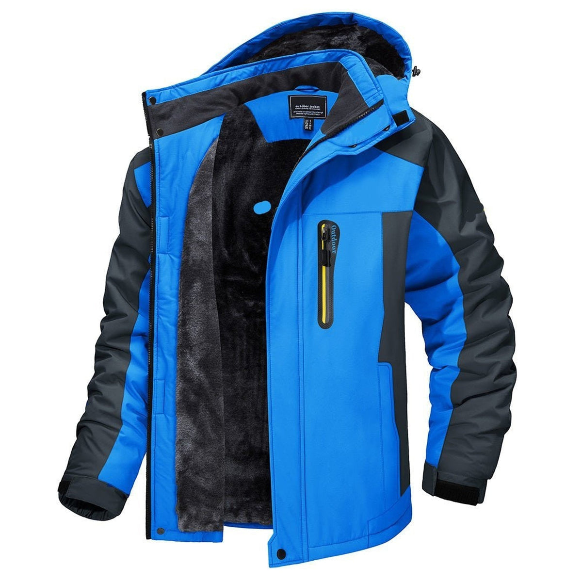 Performance Winterjacke mit wasserdichtem abnehmbarem Futter und Oberstoff