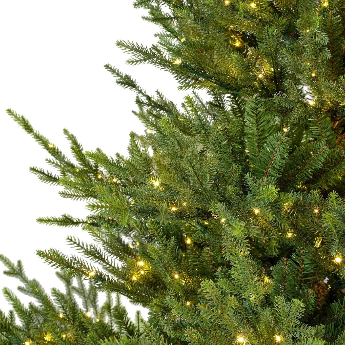 Premium Weihnachtsbaum mit LED – Grün oder verschneit