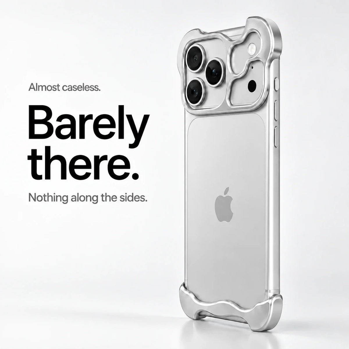 Schützende Metall-iPhone-Bumper-Hülle – Sturz- & Kameraschutz