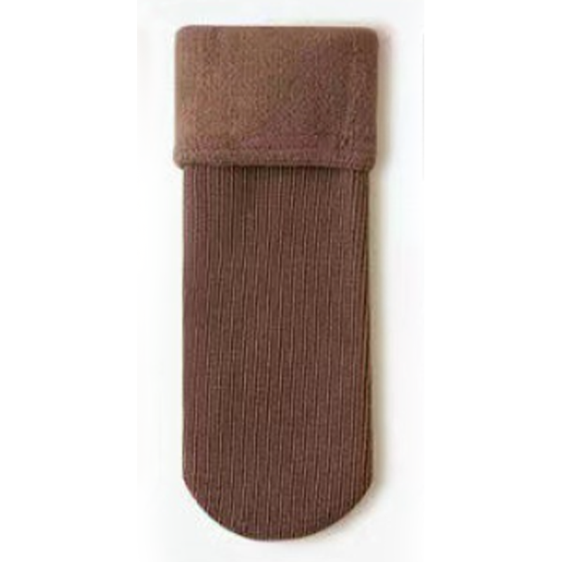 Dickere, warme einfarbige Socken für Damen, wadenlang