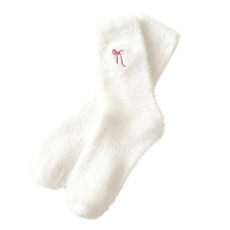 3 Paar Damen Plüsch Nerz Socken