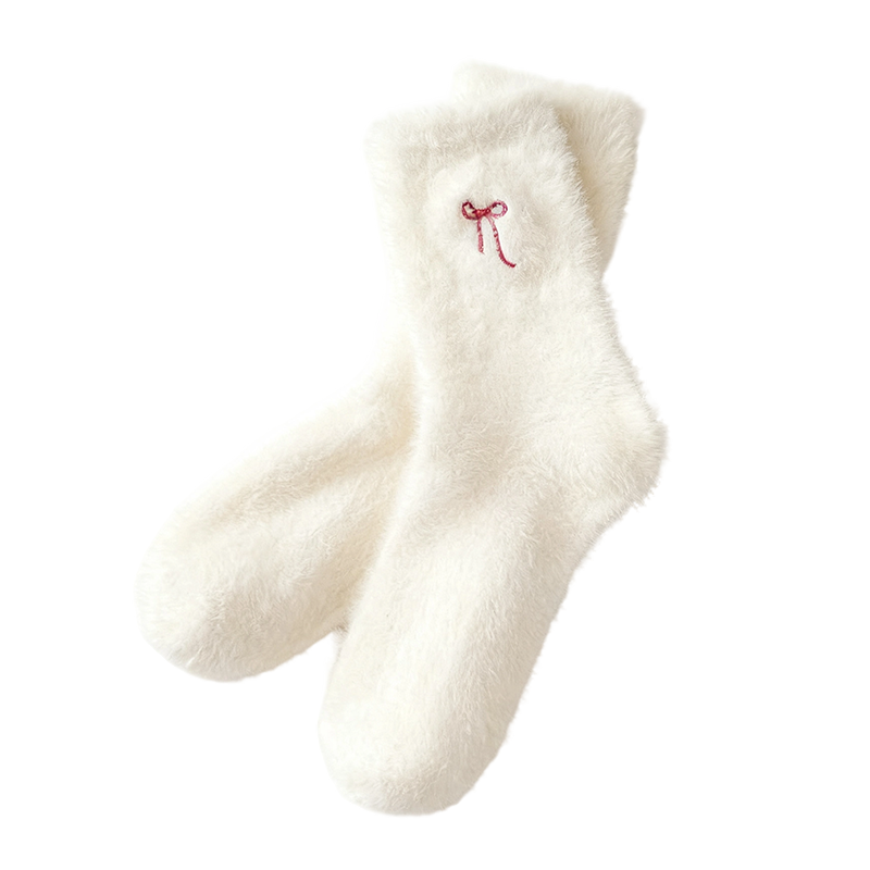 3 Paar Damen Plüsch Nerz Socken