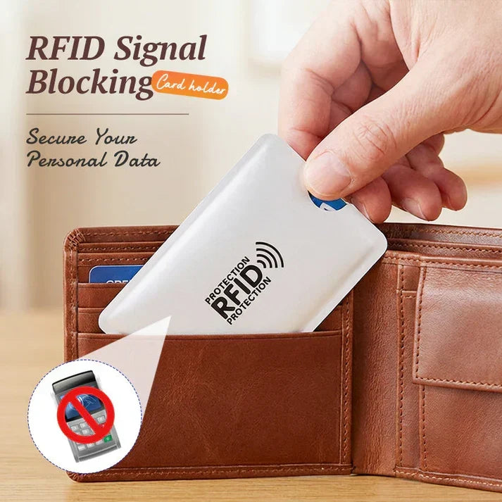 RFID-Blockierende Schutzhüllen für Kreditkarten