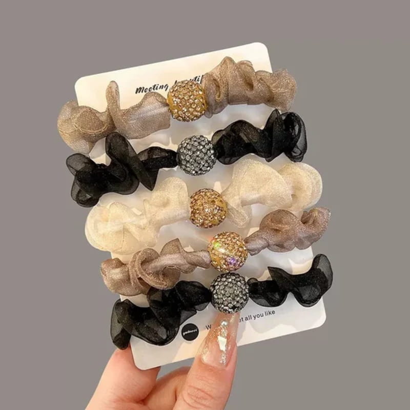 Rhinestone Mesh Haarband