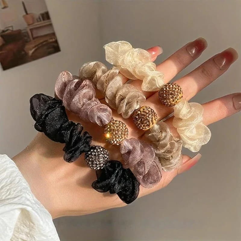 Rhinestone Mesh Haarband