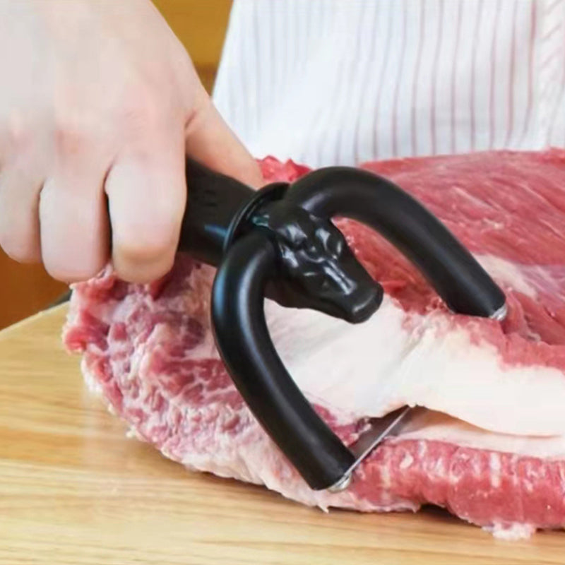 U-förmiger Fleisch-Fettschneider