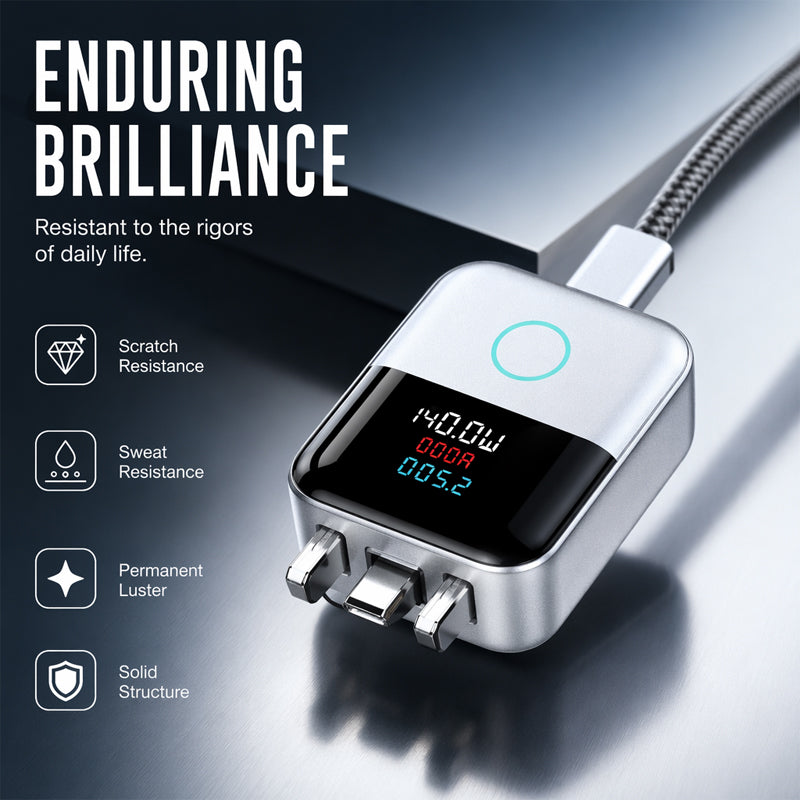 USB-C Smart Ladeprotector mit LED-Display