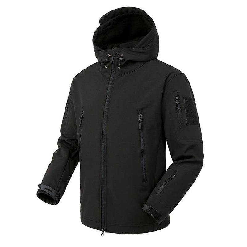 Herren Wasserdichte Isolierte Outdoor-Jacke für Wind und Regen